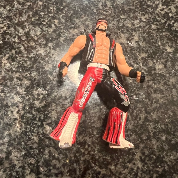 1998 toy Biz, Inc. wrestlers made out of metal and plastic. Good condition. - Picture 1 of 10